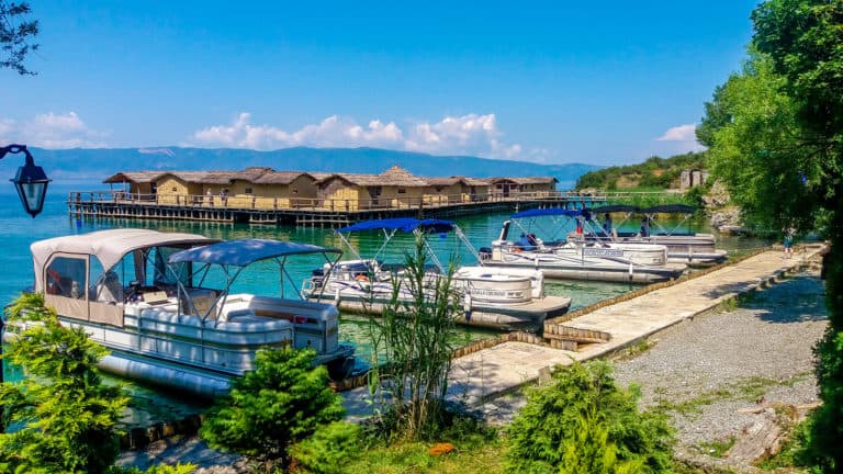 Scenic excursion destination near Ohrid